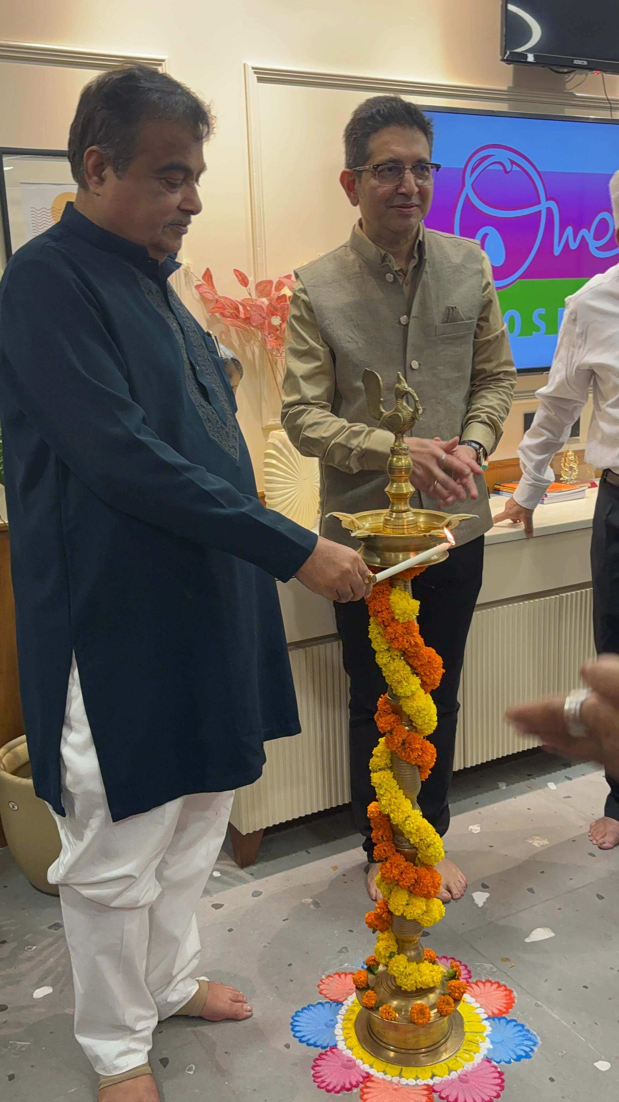 Omega IVF, a dedicated hospital specializing in IVF, inaugurated by Honorable Shri Nitinji Gadkari.